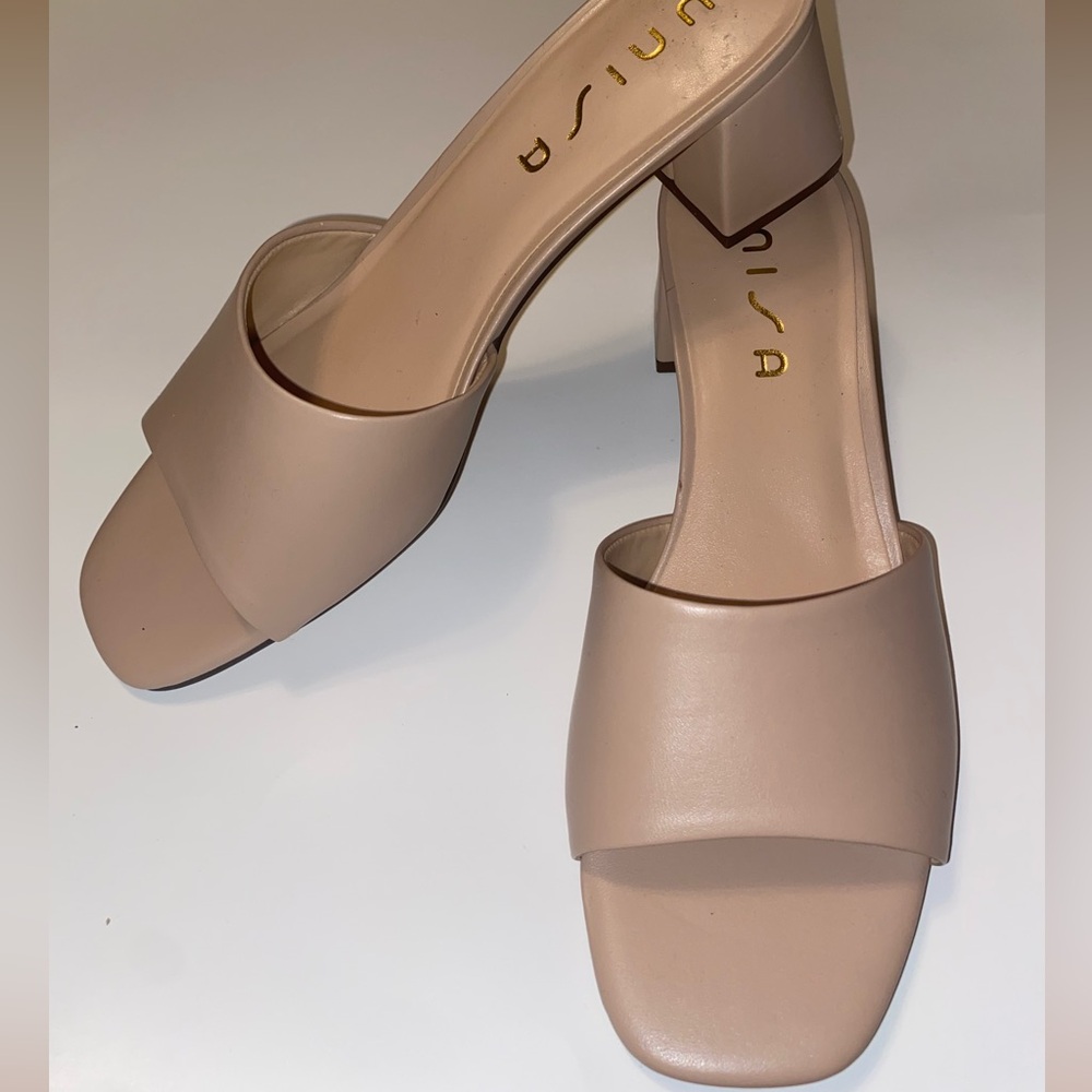 Unisa Nude Heeled Sandals